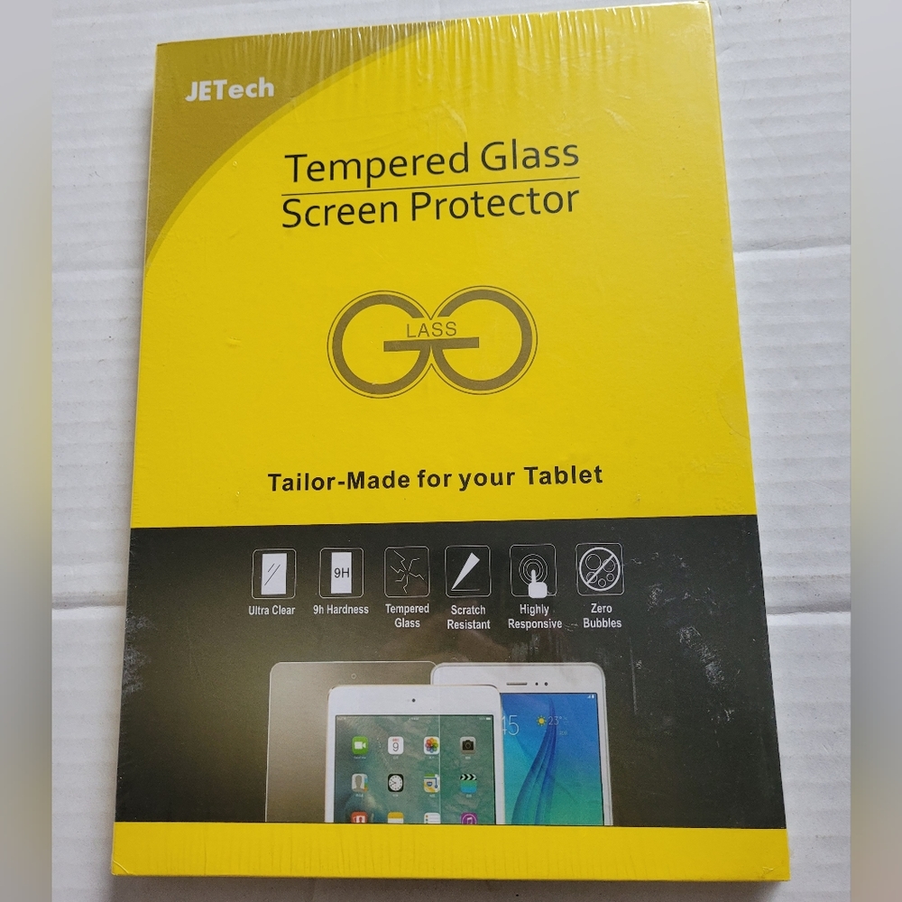 JETech Screen Protector... Tempered Glass Film (New)